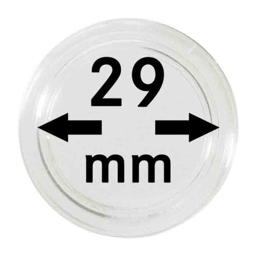 Lindner Kapseln - 29 mm - 10er Pack
