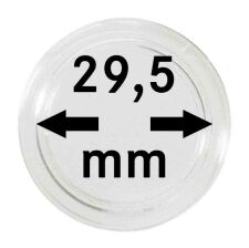 Lindner Kapseln - 29,5 mm - 10er Pack