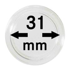 Lindner Kapseln - 31 mm - 10er Pack
