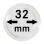 Lindner Kapseln - 32 mm - 10er Pack