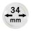 Lindner Kapseln - 34 mm - 10er Pack