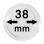 Lindner Kapseln - 38 mm - 10er Pack