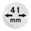 Lindner Kapseln - 41 mm - 10er Pack