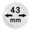 Lindner Kapseln - 43 mm - 10er Pack