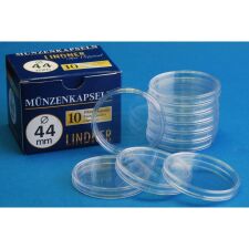 Lindner Kapseln - 44 mm - 10er Pack