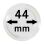 Lindner Kapseln - 44 mm - 10er Pack