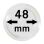 Lindner Kapseln - 48 mm - 10er Pack