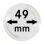 Lindner Kapseln - 49 mm - 10er Pack