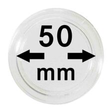 Lindner Kapseln - 50 mm - 10er Pack